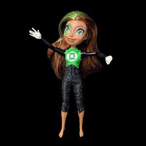 DC Comics Super Hero Girl Green Lantern Jessica Cruz Doll Action Fig Incomplete